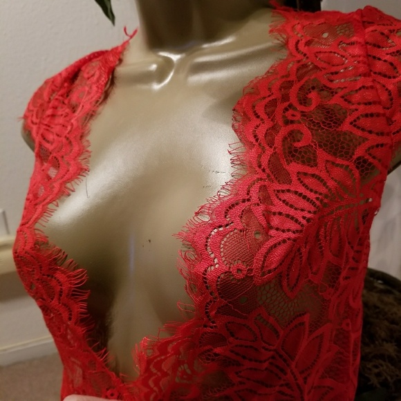 Sexy Lace Romper Lingerie - Picture 4 of 7